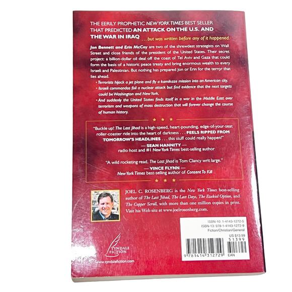 Joel C. Rosenberg The Ezekiel Option Last Jihad Copper Scroll Dead Heat Lot 4 - Picture 5 of 12